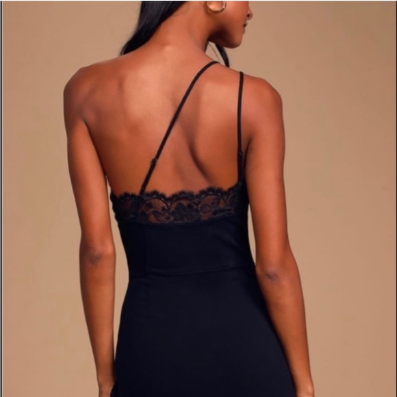 Free People Premonitions Bodycon Dress in Black - Picture 4 of 6